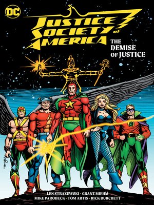 cover image of Justice Society of America: The Demise of Justice